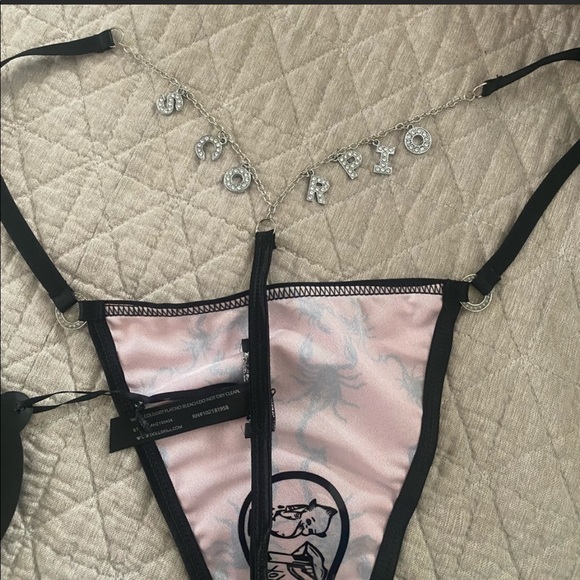 Scorpio Rhinestone G-String - Picture 2 of 2